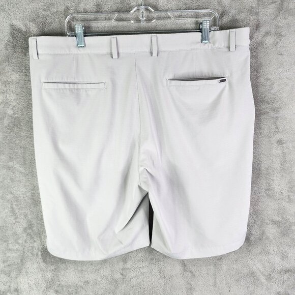 Men's Light Gray Greg Norman Performance Shorts 9.5" Inseam Size 38 - Picture 7 of 11